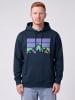 wat? Apparel Sweatshirt Retro Landscape in Dunkelblau
