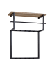 KADIMA DESIGN Design Wandgarderobe Mango Massivholz Metall 60x76x26 cm
