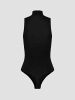 Erlich Textil  Erlich Textil Stehkragen Body LIGHT TOUCH BODY in schwarz