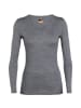 icebreaker Shirt 200 Oasis LS V in Grau