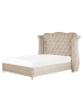 Beliani 2-tlg Doppelbett AYETTE in Beige