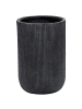 Beliani Outdoor Blumentopf EANTIO in Schwarz - (W) 37 x (H) 56 x (L) 37 cm