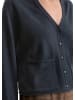 Marc O'Polo Cardigan slim in Deep Night Blue