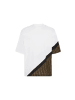 Fendi Diagonal T-Shirt Weiß