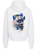 Mister Tee Kapuzenpullover in white