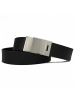 FRONHOFER Ledergürtel Silber in Schwarz