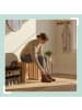 relaxdays Sitzbank in Natur - (B)45 x (H)43 x (T)33 cm