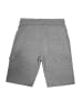 Max Men Trainings Schorts mit Cargo Tasche Kurze Sport Hose in Grau