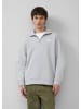 QS Sweatshirt in 9400_grau meliert