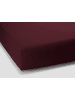Formesse Spannbettlaken Bella Donna Jersey in Cabernet