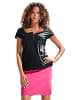 Heine Rundhalsshirt in schwarz