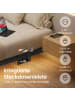 VASAGLE Bettgestell Conner in Mattschwarz - (B)180 x (H)26 x (T)200 cm