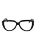 Victoria Beckham Damen Optische Fassungen Schmetterling Schwarz