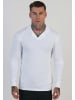 SikSilk Langarmpolo Revere Polo in White