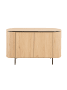 CALICOSY Sideboard MALAGA in Helles - (W) 120  x (H) 72  x (L) 40  cm