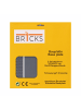 Wisam BR1CKS Baseplate T-Kreuzung 32x32 2er