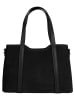 Cluty Handtasche echt Leder in schwarz