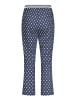 Betty Barclay Casual-Hose Slim Fit in Dunkelblau/Weiß