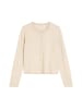 Marc O'Polo Cardigan slim in natural stone