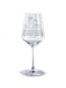 Mr. & Mrs. Panda Rotwein Glas Igel Federschmuck mit Spruch in Transparent