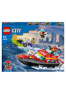 LEGO Bausteine City 60373 Feuerwehrboot - ab 5 Jahre