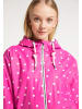 myMo Damen Regenjacke in Pink Aop