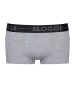 Sloggi Boxershort 3er Pack in Dunkelblau/Hellgrau/Schwarz