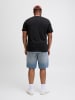 JACK & JONES PLUS T-shirt in Black