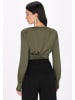 faina Women Bodysuit in green