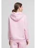 Mister Tee Mister Tee Heart Signs EMB Ladies Fluffy Hoody in softpink
