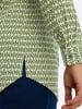 sheego Bluse in moos-pistazie-bedruckt