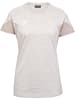 Hummel T-Shirt Raglanärmel Hmltravel Damen in LIGHT GREY MELANGE