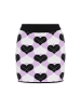myMo ROCKS Skirt in black lilac