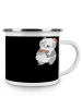 Mr. & Mrs. Panda Tasse Junggesellinnenabschied Erinnerungen mit ... in Schwarz
