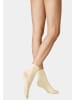 Kunert Socken Sensual Cotton Rollrand in Winterweiss