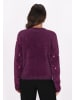 faina Damen Cardigan in Pflaume