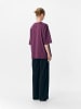 Object T-Shirt in Mauve Wine