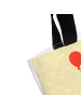 Mr. & Mrs. Panda Reisetasche Igel Luftballon ohne Spruch in Gelb Pastell