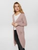 JACQUELINE de YONG Strickjacke Cardigan Weste Strickjakce in Rosa