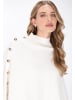DreiMaster Klassik Women Poncho in offwhite