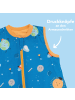 Schlummersack Babyschlafsack, 1.0 TOG in Blau-Gelb