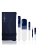 Ailoria CONTOUR LUXE Glas-Nagelfeilenset in dunkelblau