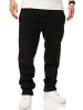 DAILY COTTON Jogginghose - im Straight-Fit als Lange Sweatpants Trainingshose in Schwarz