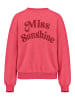 alife and kickin Rundhalspullover ElsaAK P in raspberry melange