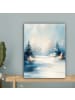 MuchoWow Leinwand bilder Winterwald (BxH)