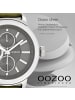 Oozoo Analog-Armbanduhr Oozoo Timepieces grün extra groß (ca. 47mm)