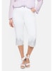 sheego Jeans in white Denim