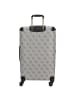 Guess Berta 28 IN - 4-Rollen-Trolley 77 cm erw. (dark taupe logo) in dark taupe logo