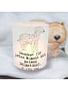 Mr. & Mrs. Panda Laterne Teelicht Dalmatiner Moment mit Spruch in Transparent
