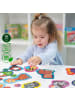 MAGNIKON Steckpuzzle Tiermuster 32 Teile 16 Puzzles